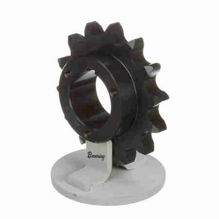 BROWNING Steel Bushed Bore Roller Chain Sprocket, H80P14 H80P14